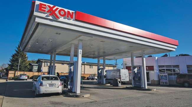 Exxon station Exxon station