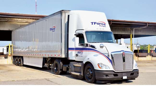TFI International truck TFI International truck